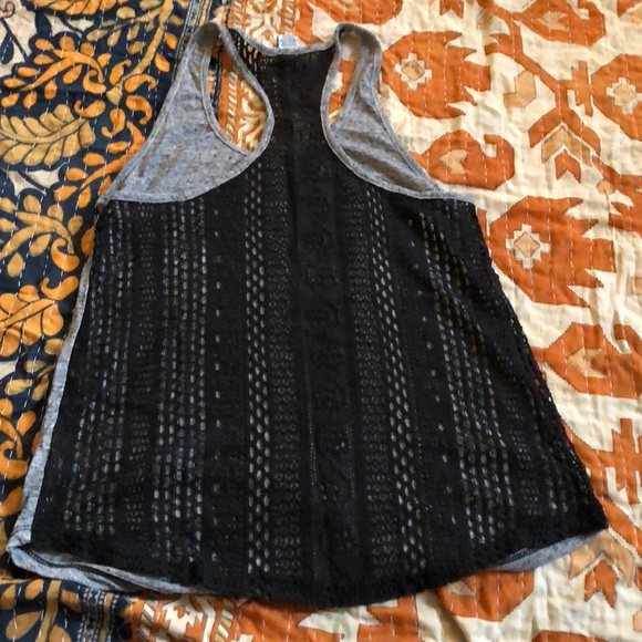 Tops - Lace back tank